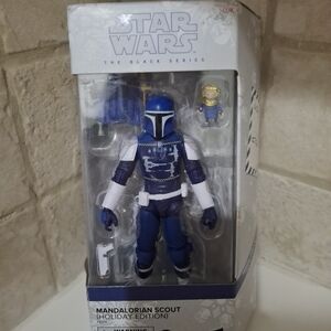 Hasbro Disney Star Wars The Black Series Mandalorian Scout Action Figure
